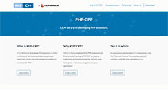 Desktop Screenshot of phpcpp.com